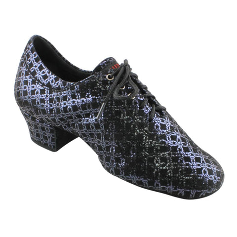 Practice Dance Shoes, 1205 Flexi, Abstract Oil, Leather