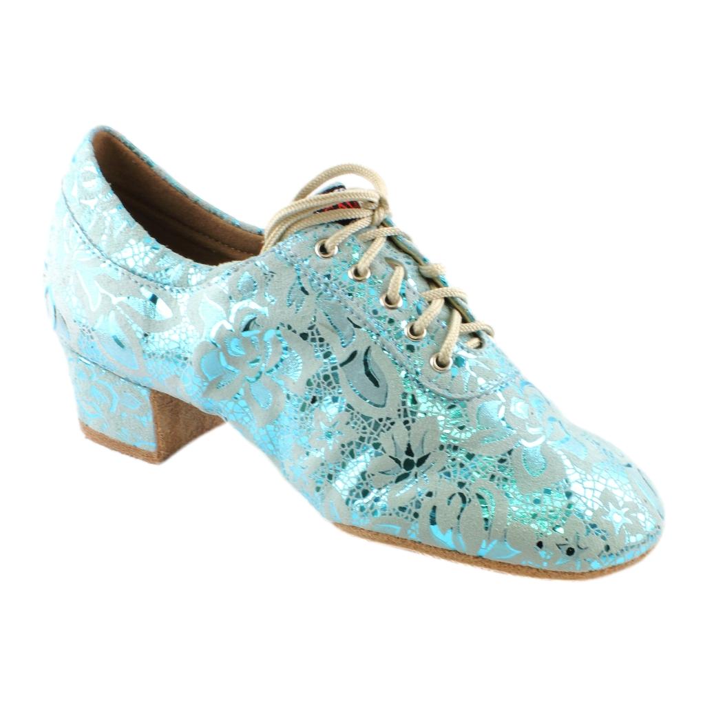 Galex 1205 Flexi, Blue Lace, Leather, Practice Dance Shoes