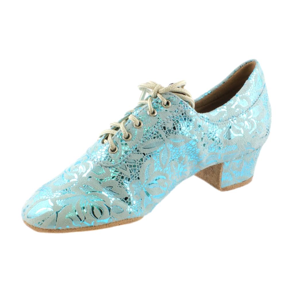 Galex 1205 Flexi, Blue Lace, Leather, Practice Dance Shoes