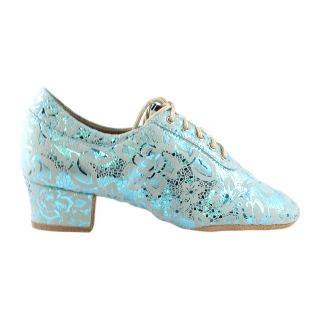 Galex 1205 Flexi, Blue Lace, Leather, Practice Dance Shoes