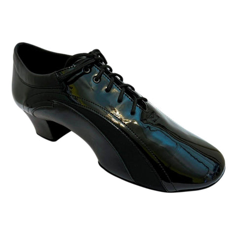 Galex 1207 Profi, Black Patent Leather, Men's Latin Dance Shoes