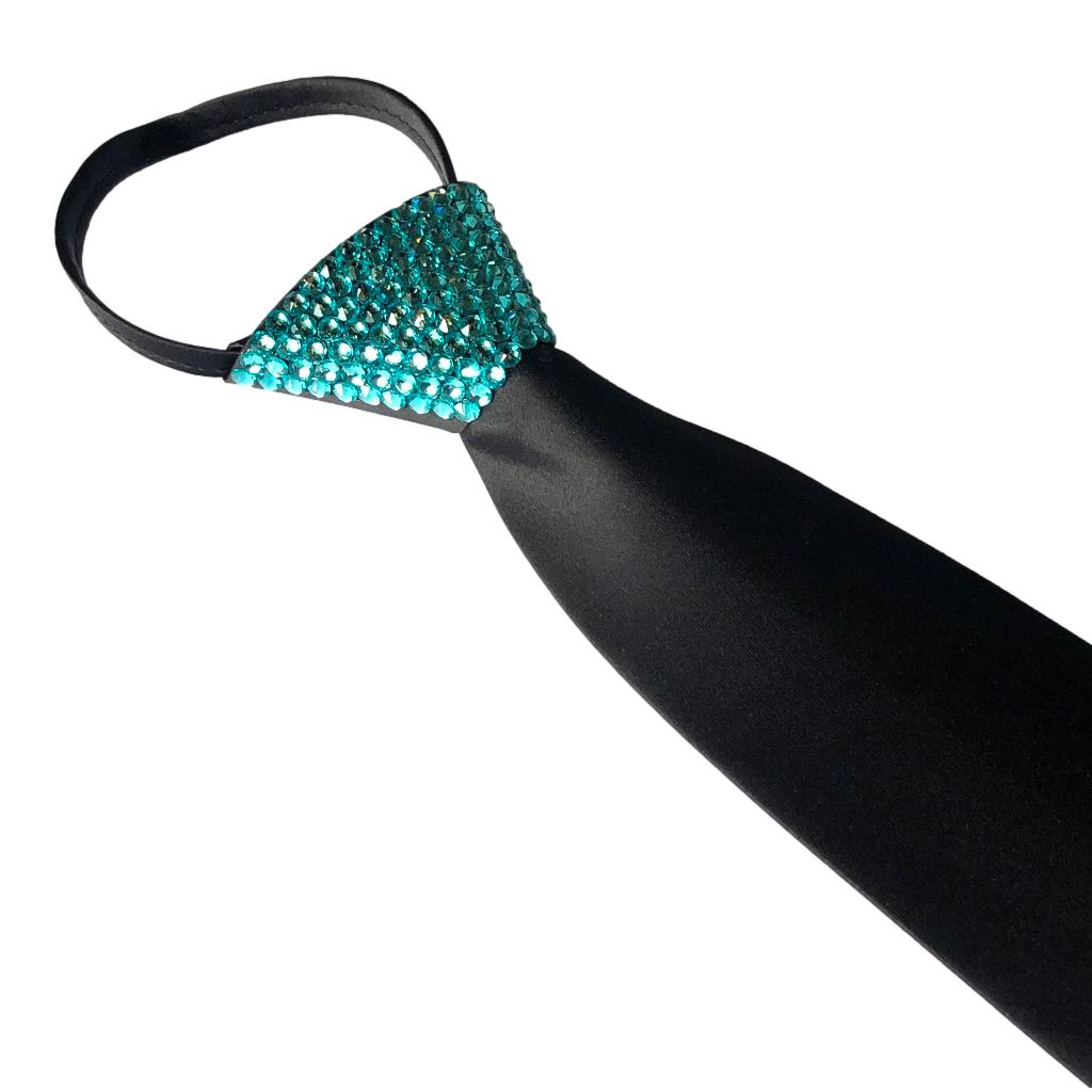 Zipper Black Ties - Stoned