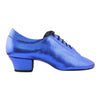 Practice Dance Shoes, 1205 Flexi, Blue Shine, Leather