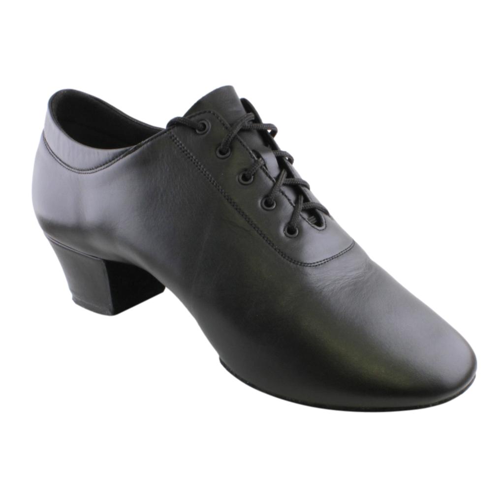 Galex 1208 Valentino, Black Leather, Men's Latin Dance Shoes