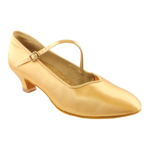 Women's Smooth Dance Shoes, Model 104A Nevada, Heel 2"