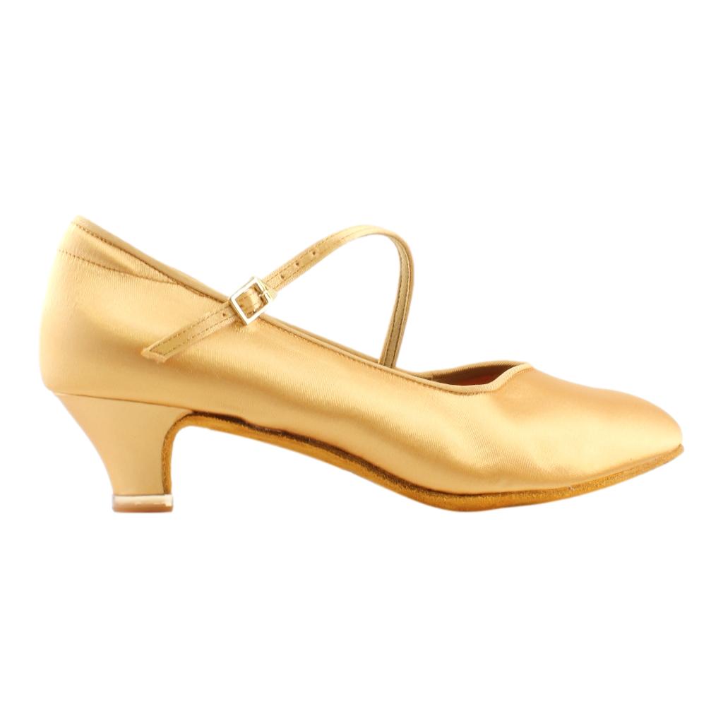BD Dance 138, Child I, Tan 2, Women's Standard Dance Shoes
