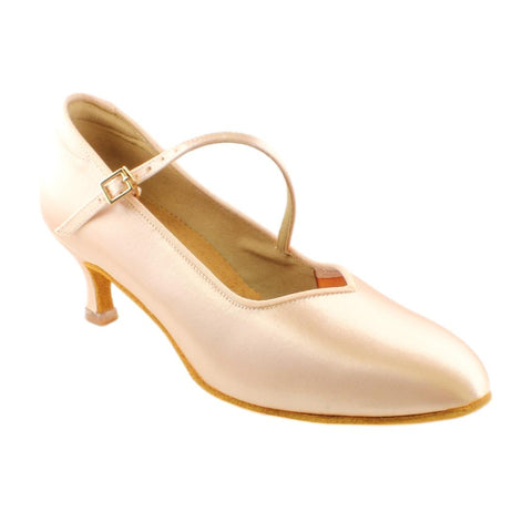Women's Standard Dance Shoes, Model 149, Heel EH10, Tan 2