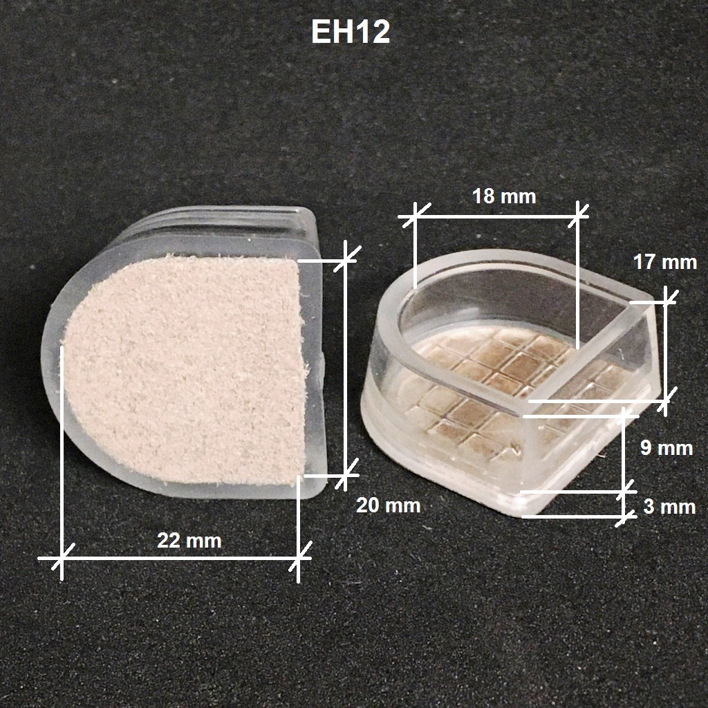 BD Dance EH12 (Suede Tip) Heel Protectors