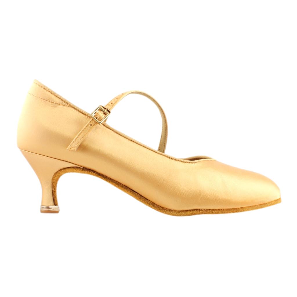 BD Dance 138, Heel EH11, Tan 2, Women's Standard Dance Shoes