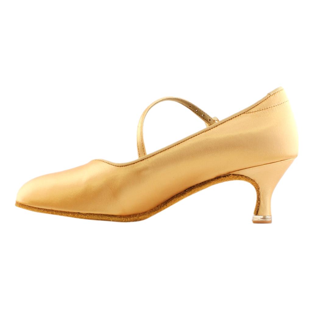 BD Dance 138, Heel EH11, Tan 2, Women's Standard Dance Shoes