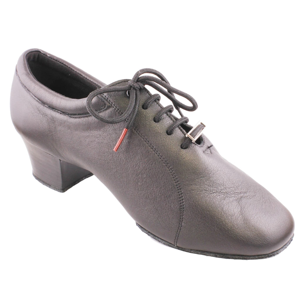 BD Dance 419, Black Leather, Men's Latin Dance Shoes