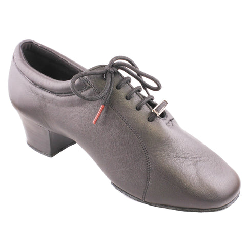 Men's Latin Dance Shoes, 1207 Profi, Black Patent Leather + Neoprene