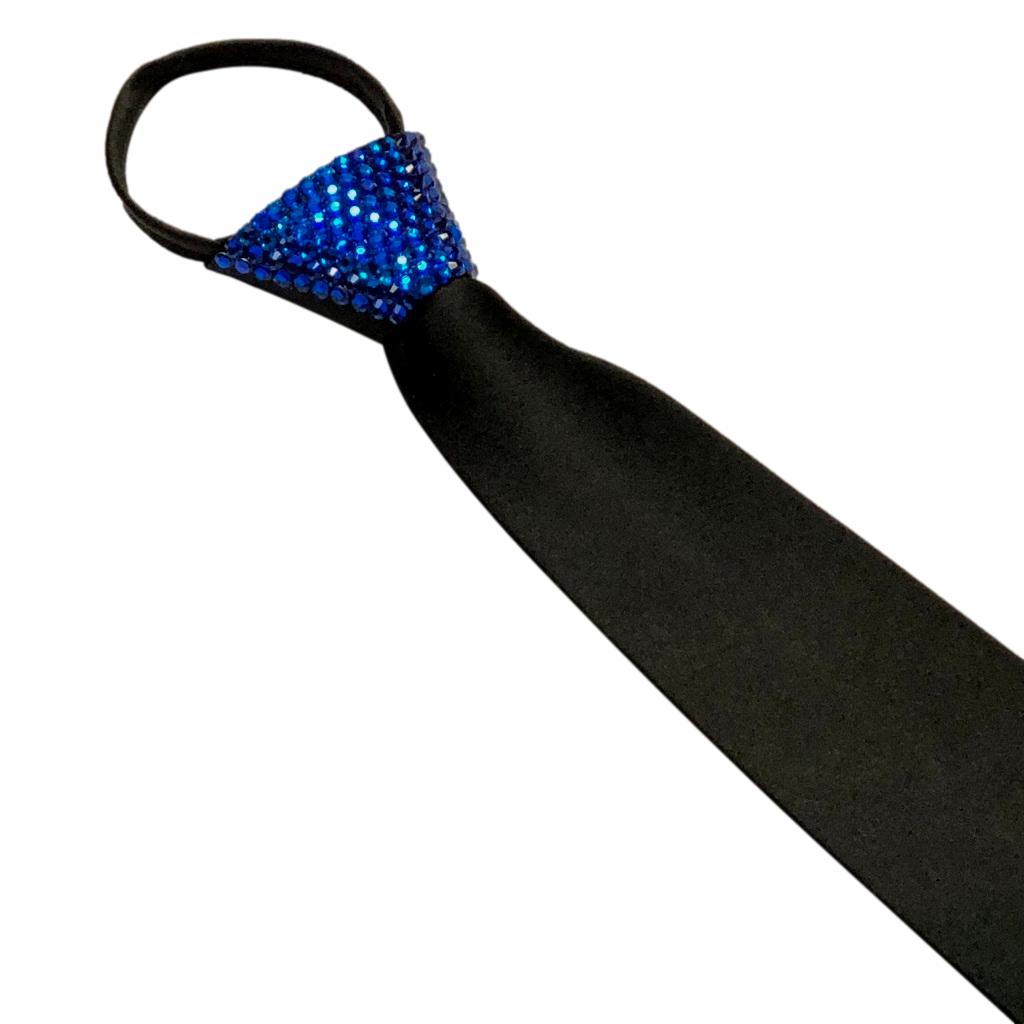 Zipper Black Ties - Stoned