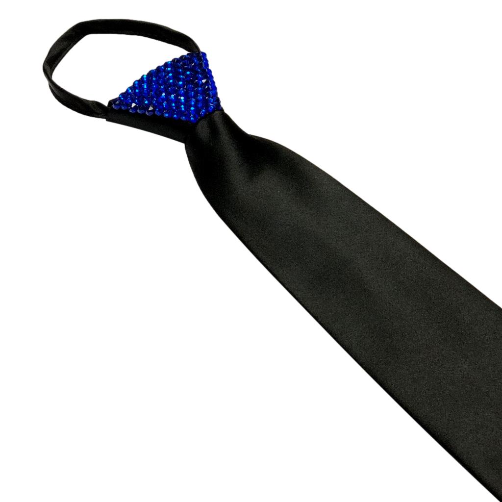 Zipper Black Ties - Stoned