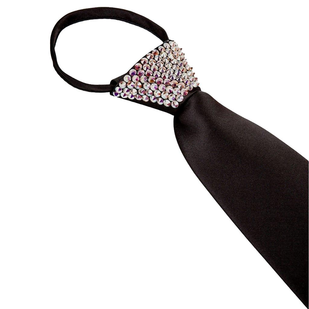 Zipper Black Ties - Stoned