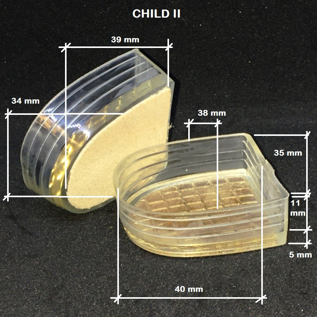 BD Dance CHILD II (Suede Tip) Heel Protectors