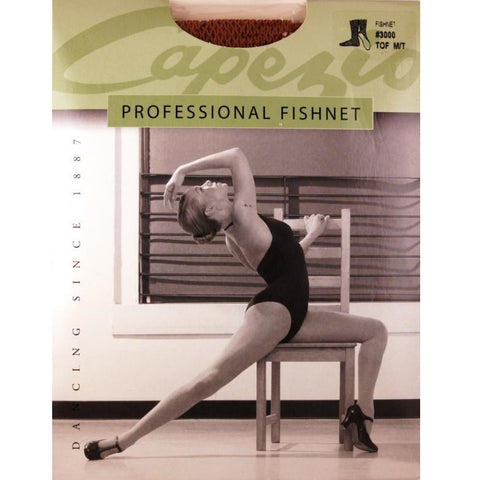 Pridance Professional Fishnet Seamless Tights with Insole 854/D