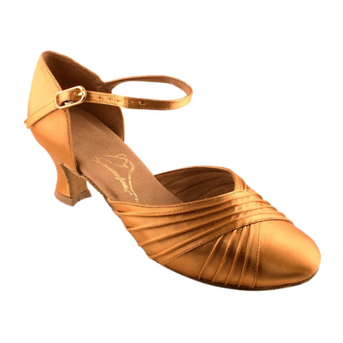 Women's Standard Dance Shoes, Model 138, Child I, Tan 2