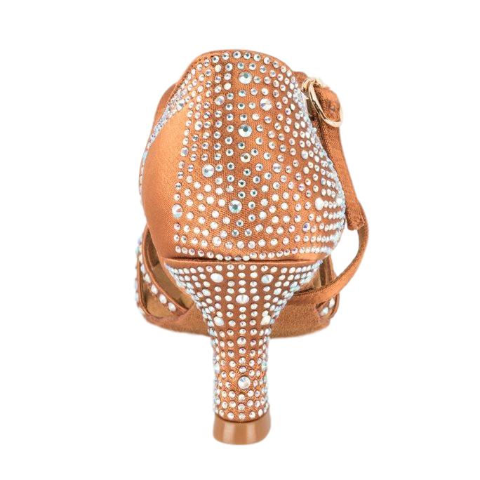 GFranco Mystique, Heel 2.5", Tan, Women's Latin Dance Shoes