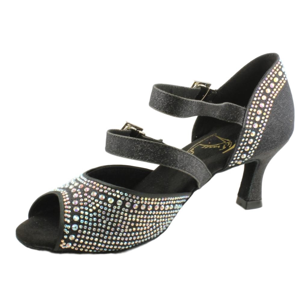 GFranco Onyx, Heel 2.5", Black, Women's Latin Dance Shoes