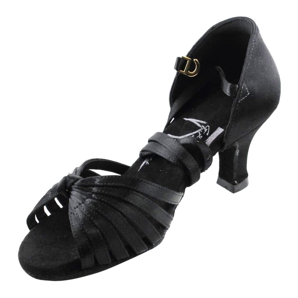 GFranco Sol, Heel 2.5", Black, Women's Latin Dance Shoes