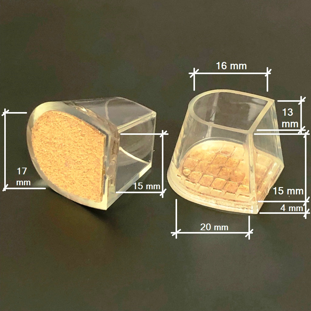 GFranco 2.5" (Suede Tip) Heel Protectors