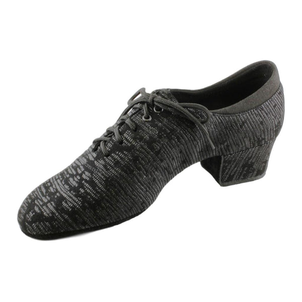 Practice Dance Shoes 1205 Flexi Black Shevro Euro Glam Dance