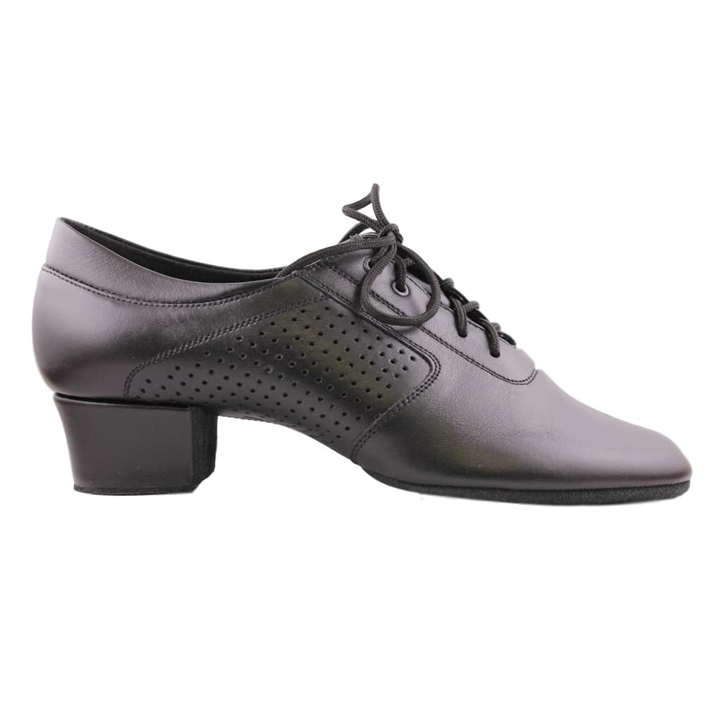 Galex  Latin Dance Shoes for Men, Model: Flexi 1205, Black Leather