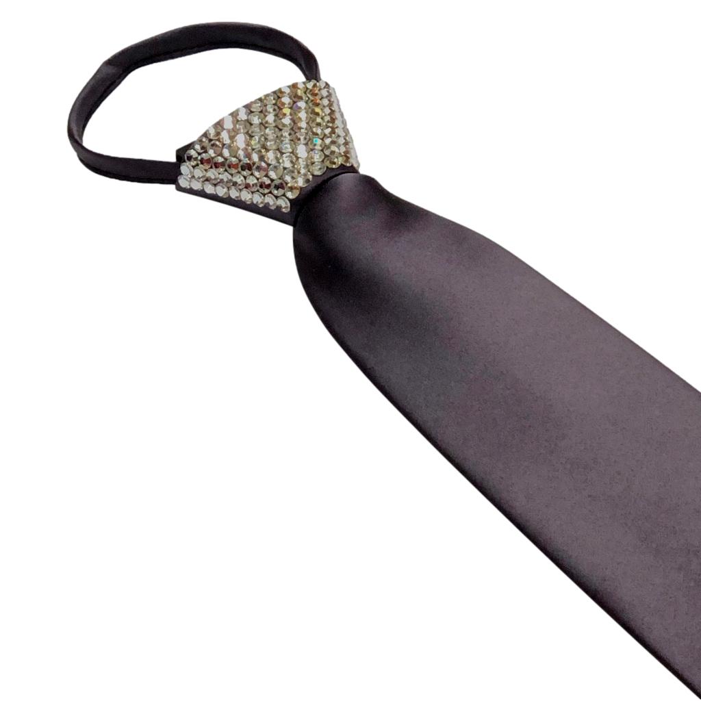 Zipper Graphite Ties - Stoned