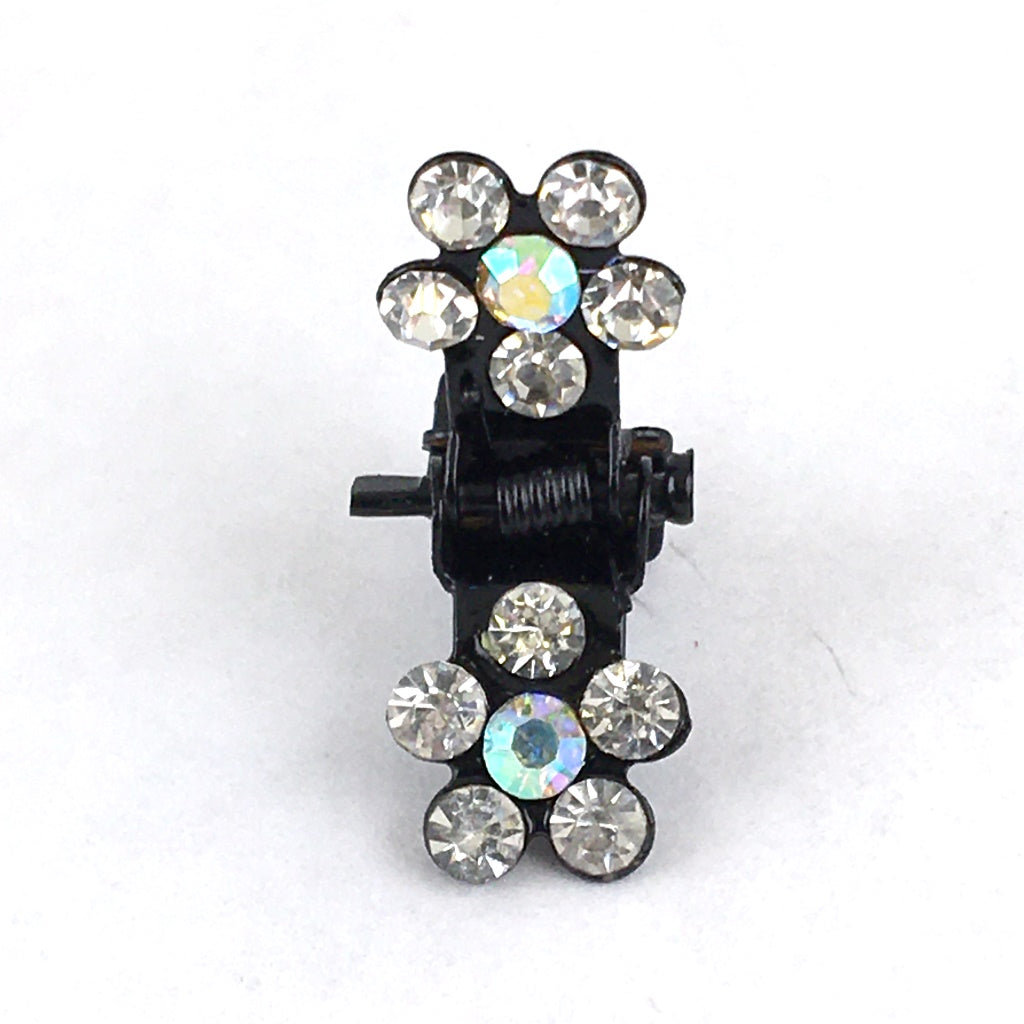 Frog Clip - Crystal & Crystal AB Rhinestones