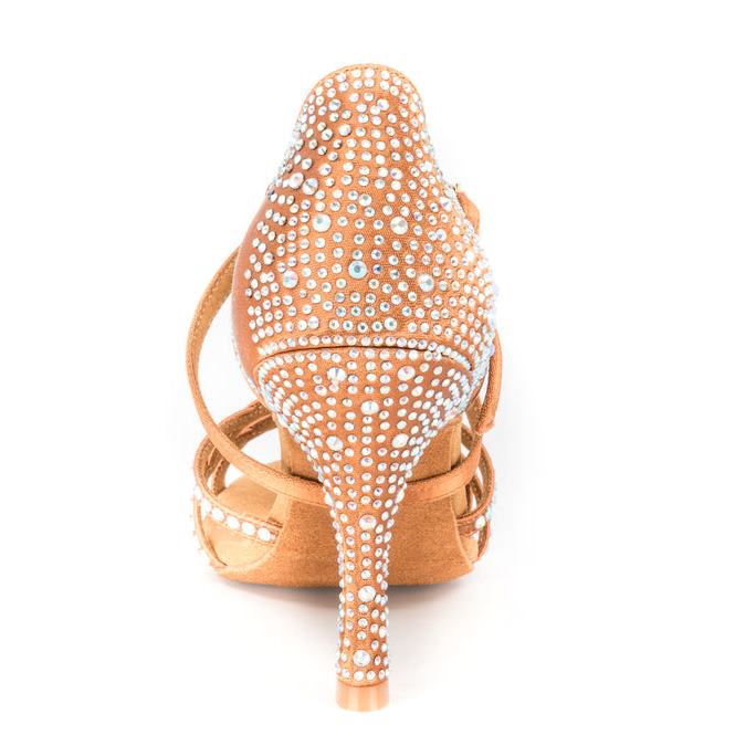 GFranco Mystique, Heel 3.5", Tan, Women's Latin Dance Shoes