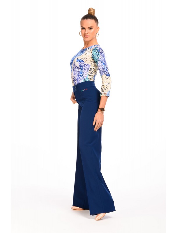 Women's Dance Pants  ZND8001/26-M - Blue