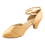 Women's Smooth Dance Shoes, 6679 Sofia, Tan, Heel: Virskiy