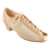 Galex Raspiro, Beige Mesh & Leather, Practice Dance Shoes
