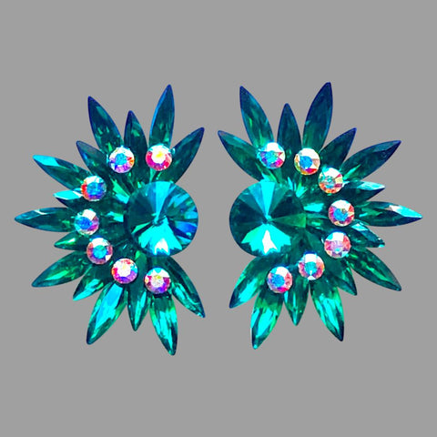 Earrings, Crystal Rhinestones