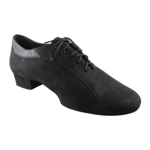 Men's Smooth Dance Shoes, Model 309, Black Patent Leather