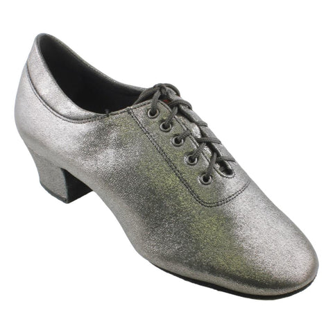 Practice Dance Shoes, 1205N Flexi, Navy Blue Laser Leather