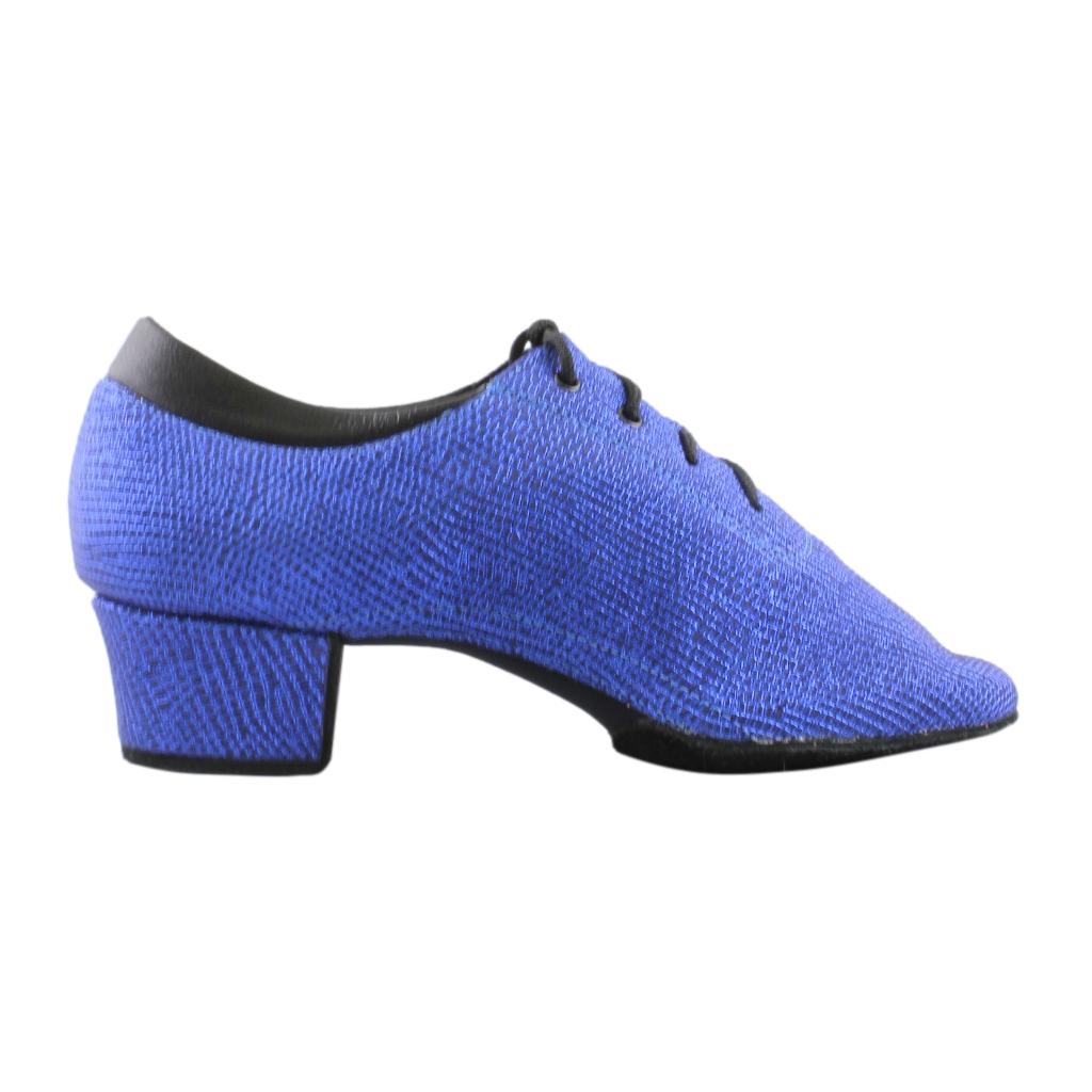 Practice Dance Shoes, 1207 Profi, Blue Leather