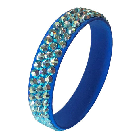 Bracelet - Capri Blue & Crystal AB