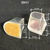 BD Dance Plastic Heel Protectors with Suede Base - Heel EH11