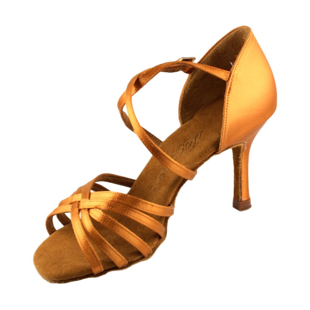 BD Dance Latin-Rhythm Dance Shoes for Ladies, Model 216, Heel EH14
