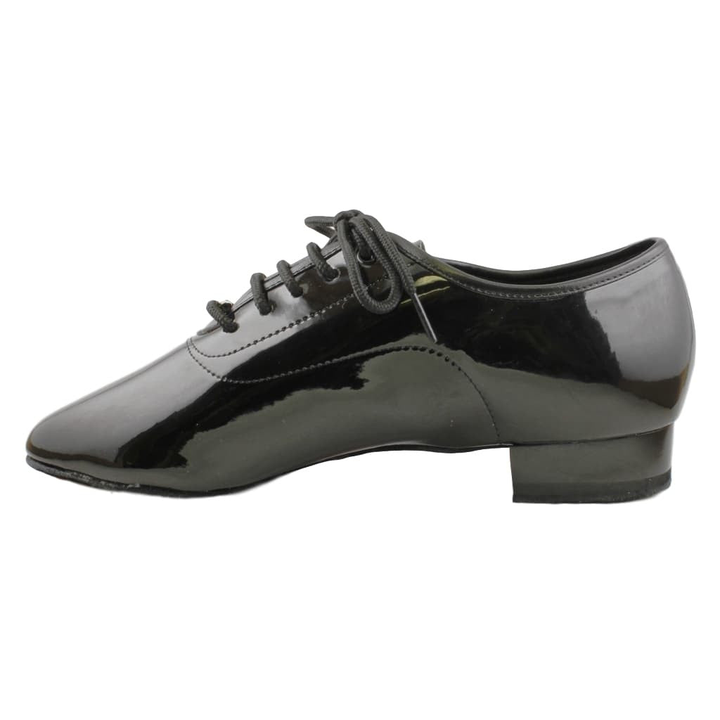 BD Dance Standard Dance Shoes for Men, Model 317, Black Patent Leather