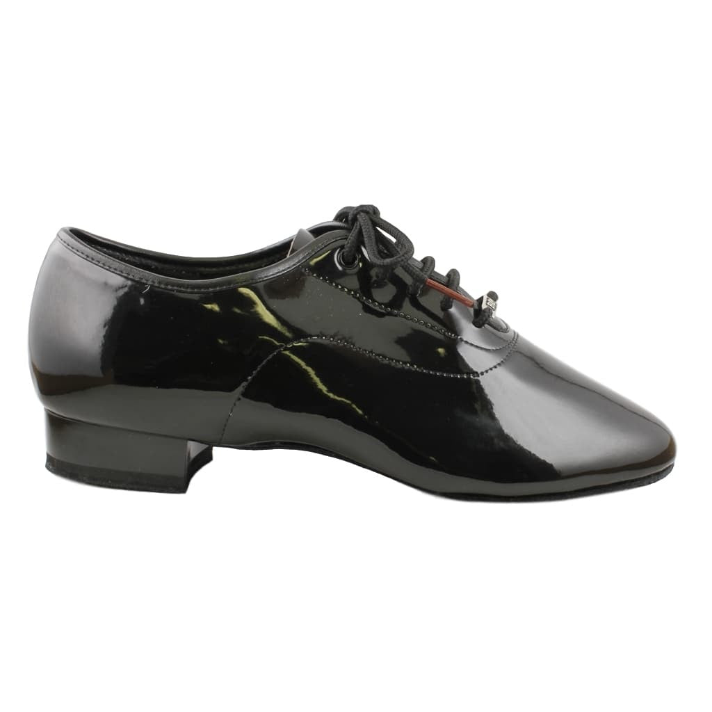 BD Dance Standard Dance Shoes for Men, Model 317, Black Patent Leather