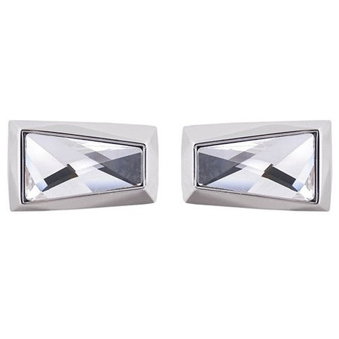 Luxury Front and Back Silver Collar Studs 4505