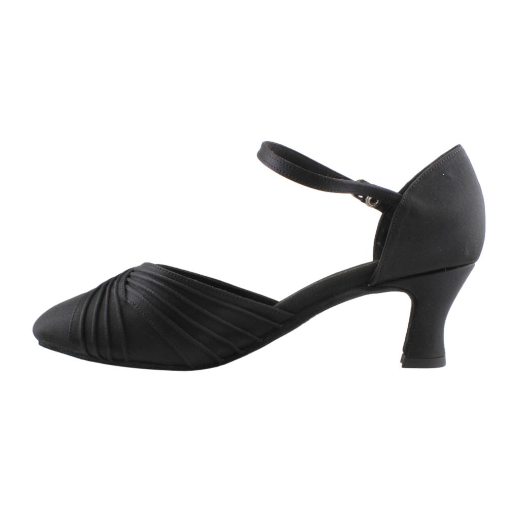 Women's Smooth Dance Shoes, Model R346, Heel 2"