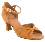 Women's Latin Dance Shoes, Model F14 139, Heel 2