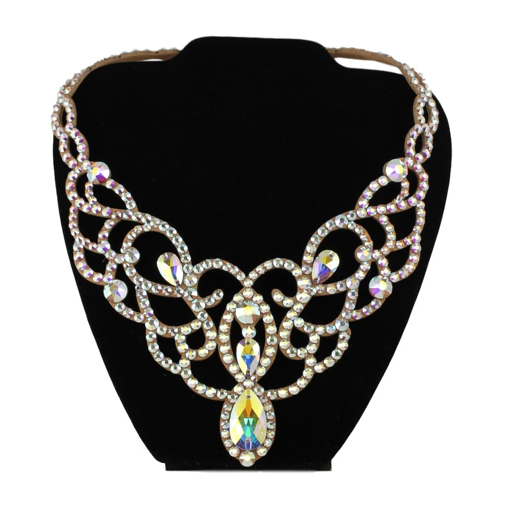 Euro Glam Ballroom Necklace, Swarovski Crystal AB