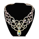 Euro Glam Ballroom Necklace, Swarovski Crystal AB