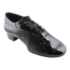 Galex American Smooth Dance Shoes for Men, Model 1115 Franco, Black Leather & Patent Leather