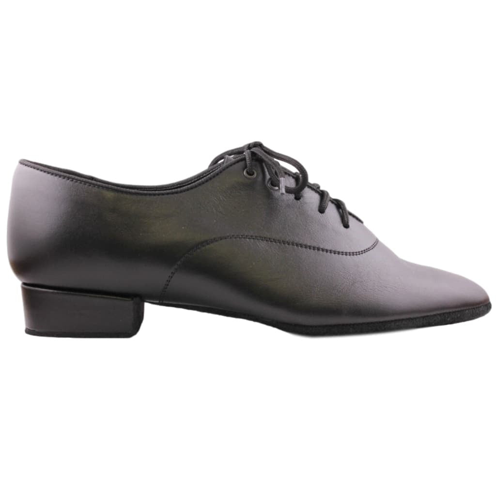 Galex Oxford 1106 Standard Dance Shoes for Men, Black Leather